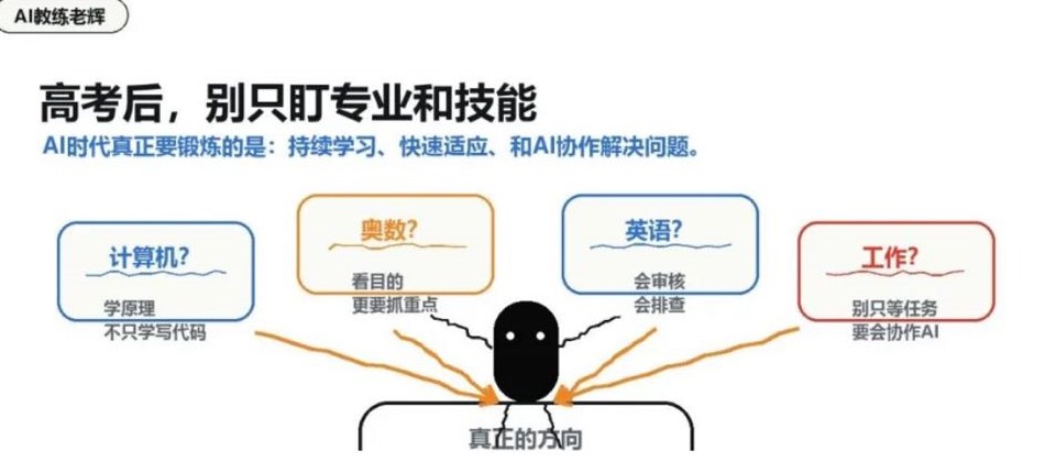 AI时代高考后怎么选专业？这些稀缺能力不提升，选到好专业也可能被时代抛下！